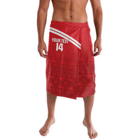 Custom Sardinia Football Lavalava Forza Sa Natzionale Sardegna Pattern