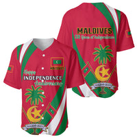 Maldives Independence Day Baseball Jersey Happy 58th Anniversary - Wonder Print Shop