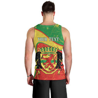 Personalized Congo-Brazzaville Independence Day Men Tank Top Coat Of Arms Grunge Style - Wonder Print Shop