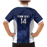 Custom Scotland Cricket Family Matching Mermaid Dress and Hawaiian Shirt Go Scots Thistle Pattern - Wonder Print Shop