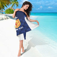 Custom Scotland Cricket Sarong Go Scots Thistle Pattern - Wonder Print Shop