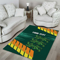 Custom Guernsey Cricket Area Rug Go Champions - Wonder Print Shop