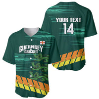 Custom Guernsey Cricket Baseball Jersey Go Champions - Wonder Print Shop