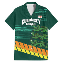 Custom Guernsey Cricket Family Matching Mermaid Dress and Hawaiian Shirt Go Champions - Wonder Print Shop