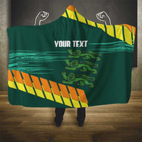 Custom Guernsey Cricket Hooded Blanket Go Champions - Wonder Print Shop