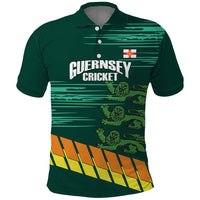 Custom Guernsey Cricket Polo Shirt Go Champions - Wonder Print Shop
