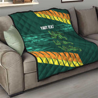 Custom Guernsey Cricket Quilt Go Champions - Wonder Print Shop