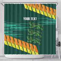 Custom Guernsey Cricket Shower Curtain Go Champions - Wonder Print Shop