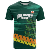 Custom Guernsey Cricket T Shirt Go Champions - Wonder Print Shop