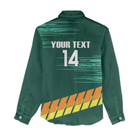 Custom Guernsey Cricket Women Casual Shirt Go Champions - Wonder Print Shop