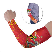 Saint Kitts and Nevis Arm Sleeves Pelican 42nd Independence Anniversary - Wonder Print Shop