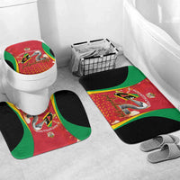Saint Kitts and Nevis Bathroom Set Pelican 42nd Independence Anniversary - Wonder Print Shop