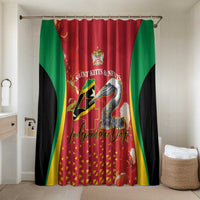 Saint Kitts and Nevis Bathroom Set Pelican 42nd Independence Anniversary - Wonder Print Shop