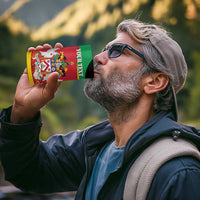 Personalized Saint Kitts and Nevis 4 in 1 Can Cooler Tumbler Pelican 42nd Independence Anniversary - Wonder Print Shop