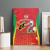 Saint Kitts and Nevis Canvas Wall Art Pelican 42nd Independence Anniversary - Wonder Print Shop