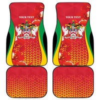 Saint Kitts and Nevis Car Mats Pelican 42nd Independence Anniversary - Wonder Print Shop