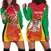 Personalized Saint Kitts and Nevis Hoodie Dress Pelican 42nd Independence Anniversary - Wonder Print Shop