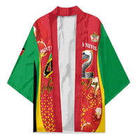 Personalized Saint Kitts and Nevis Kimono Pelican 42nd Independence Anniversary - Wonder Print Shop