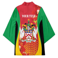Personalized Saint Kitts and Nevis Kimono Pelican 42nd Independence Anniversary - Wonder Print Shop