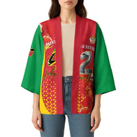 Personalized Saint Kitts and Nevis Kimono Pelican 42nd Independence Anniversary - Wonder Print Shop