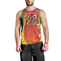Personalized Saint Kitts and Nevis Men Tank Top Pelican 42nd Independence Anniversary - Wonder Print Shop