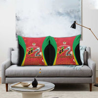Saint Kitts and Nevis Pillow Cover Pelican 42nd Independence Anniversary - Wonder Print Shop