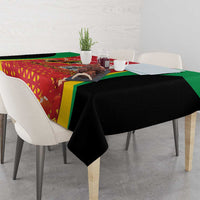 Saint Kitts and Nevis Tablecloth Pelican 42nd Independence Anniversary - Wonder Print Shop