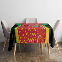 Saint Kitts and Nevis Tablecloth Pelican 42nd Independence Anniversary - Wonder Print Shop