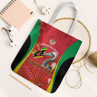 Saint Kitts and Nevis Tote Bag Pelican 42nd Independence Anniversary - Wonder Print Shop