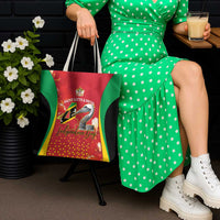 Saint Kitts and Nevis Tote Bag Pelican 42nd Independence Anniversary - Wonder Print Shop