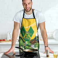 Saint Vincent and the Grenadines Apron Amazona Guildingii 46 Years Of Independence - Wonder Print Shop