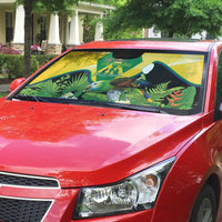 Saint Vincent and the Grenadines Auto Sun Shade Amazona Guildingii 46 Years Of Independence - Wonder Print Shop