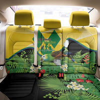 Saint Vincent and the Grenadines Back Car Seat Cover Amazona Guildingii 46 Years Of Independence - Wonder Print Shop