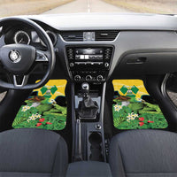 Saint Vincent and the Grenadines Car Mats Amazona Guildingii 46 Years Of Independence - Wonder Print Shop