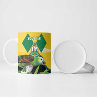 Personalized Saint Vincent and the Grenadines Ceramic Mug Amazona Guildingii 46 Years Of Independence - Wonder Print Shop