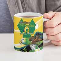 Personalized Saint Vincent and the Grenadines Ceramic Mug Amazona Guildingii 46 Years Of Independence - Wonder Print Shop