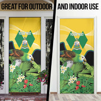 Saint Vincent and the Grenadines Door Cover Amazona Guildingii 46 Years Of Independence - Wonder Print Shop