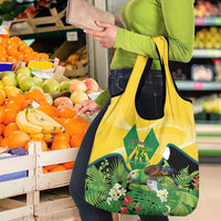 Saint Vincent and the Grenadines Grocery Bag Amazona Guildingii 46 Years Of Independence - Wonder Print Shop