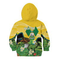 Personalized Saint Vincent and the Grenadines Kid Hoodie Amazona Guildingii 46 Years Of Independence - Wonder Print Shop