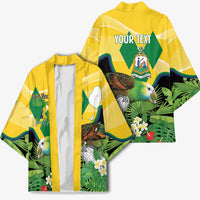 Personalized Saint Vincent and the Grenadines Kimono Amazona Guildingii 46 Years Of Independence - Wonder Print Shop