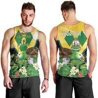 Personalized Saint Vincent and the Grenadines Men Tank Top Amazona Guildingii 46 Years Of Independence - Wonder Print Shop