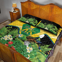 Saint Vincent and the Grenadines Quilt Bed Set Amazona Guildingii 46 Years Of Independence - Wonder Print Shop
