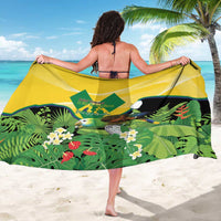Saint Vincent and the Grenadines Sarong Amazona Guildingii 46 Years Of Independence - Wonder Print Shop