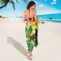 Saint Vincent and the Grenadines Sarong Amazona Guildingii 46 Years Of Independence - Wonder Print Shop