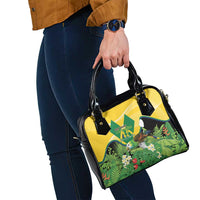 Saint Vincent and the Grenadines Shoulder Handbag Amazona Guildingii 46 Years Of Independence - Wonder Print Shop
