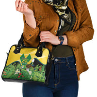 Saint Vincent and the Grenadines Shoulder Handbag Amazona Guildingii 46 Years Of Independence - Wonder Print Shop