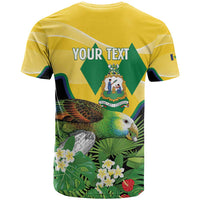 Personalized Saint Vincent and the Grenadines T Shirt Amazona Guildingii 46 Years Of Independence - Wonder Print Shop