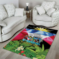 Antigua and Barbuda Independence Day Area Rug 44th Anniversary One Flag One People One Spirit - Wonder Print Shop