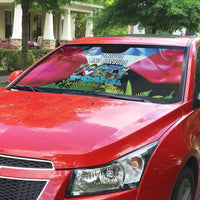Antigua and Barbuda Independence Day Auto Sun Shade 44th Anniversary One Flag One People One Spirit - Wonder Print Shop