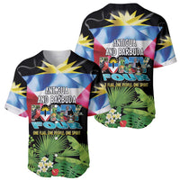 Antigua and Barbuda Independence Day Baseball Jersey 44th Anniversary One Flag One People One Spirit - Wonder Print Shop